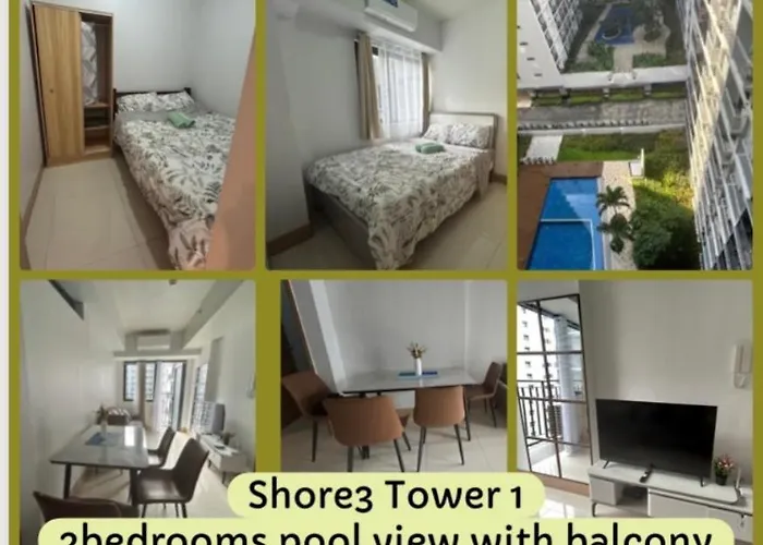 Mary Staycation At Shore Residences In Pasay Near Mall Of And Airport Apartamento